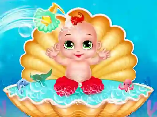 Žaidimas Mermaid Baby Care internete