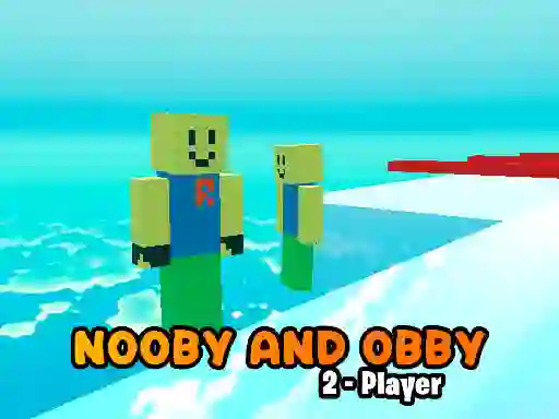 Žaidimas Nooby And Obby 2-Player internete