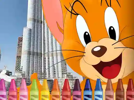 Žaidimas Tom and Jerry Coloring internete