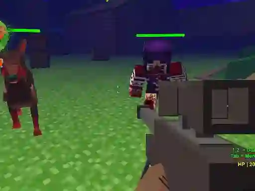 Žaidimas Pixel Zombie Suvival Toonfare internete
