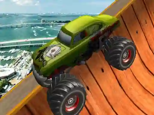 Žaidimas Monster Trucks Sky Stunts internete