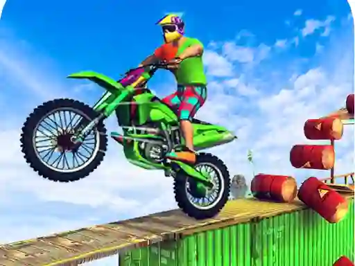 Žaidimas Bike Stunts Driving 2022 internete