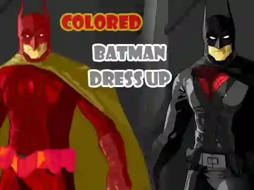 Žaidimas Colored Batman Dress Up internete
