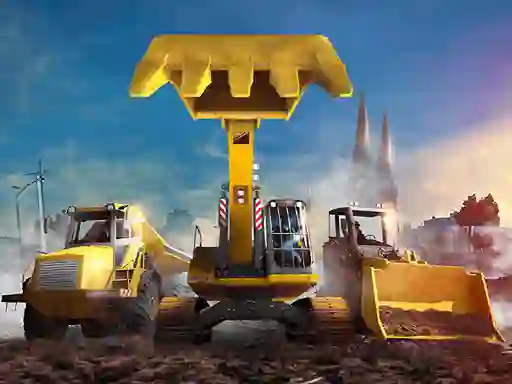 Žaidimas Excavator Simulator 3D internete