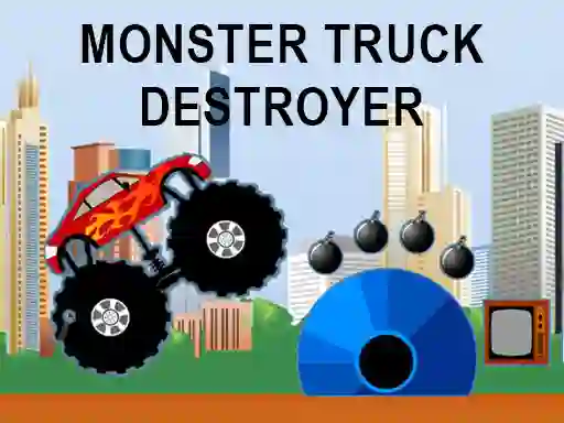 Žaidimas Monster truck destroyer internete