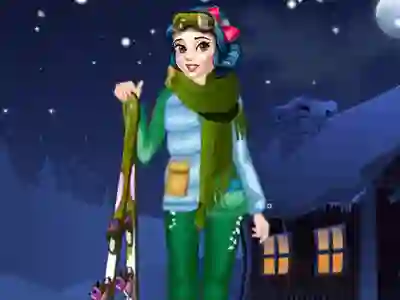 Žaidimas Princess Winter Skiing internete