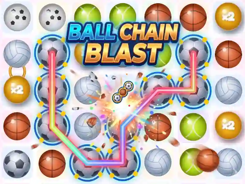 Žaidimas Ball Chain Blast internete