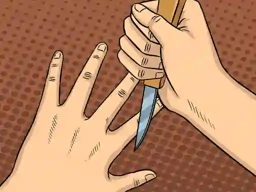 Žaidimas Don Not Cut Your Self internete
