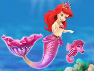 Žaidimas Baby Mermaid Princess Dress Up internete