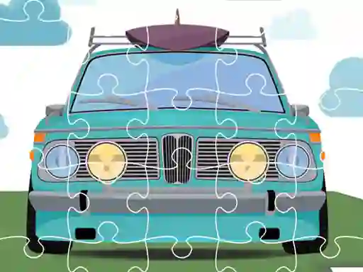 Žaidimas Retro Cars Jigsaw internete