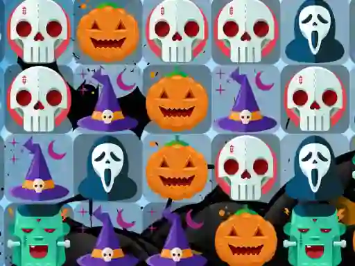 Žaidimas Scary Halloween Match 3 internete