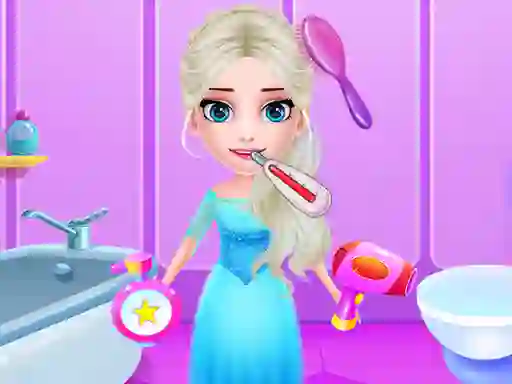 Žaidimas Ice Princess Beauty Salon internete