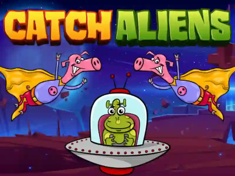 Žaidimas Catch Aliens internete
