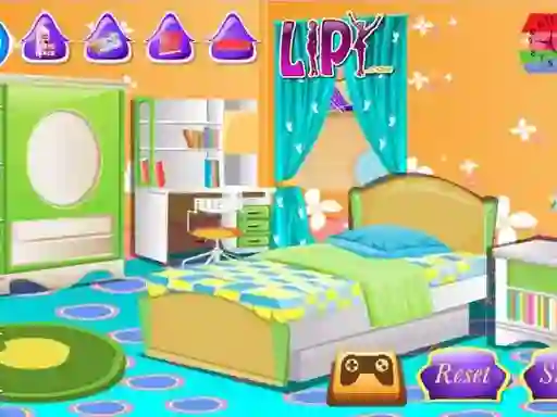Žaidimas Kids Bedroom Decoration internete