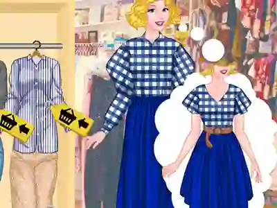 Žaidimas Princesses Thrift Shop Challenge internete