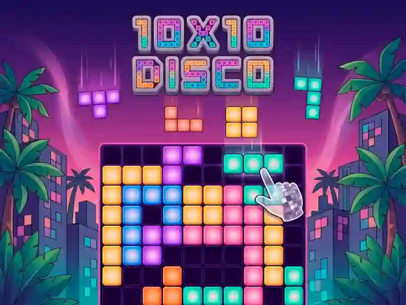 Žaidimas 10x10 Disco internete