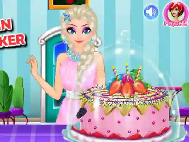 Žaidimas Ice queen royal baker internete