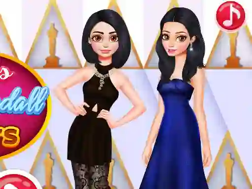Žaidimas Kylie vs Kendall Oscars internete