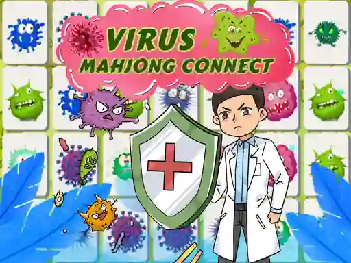 Žaidimas Virus Mahjong Connection internete