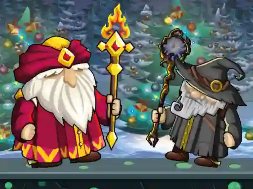 Žaidimas Wizard Santa Jump internete