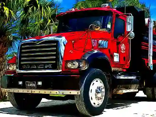 Žaidimas American Trucks Jigsaw internete