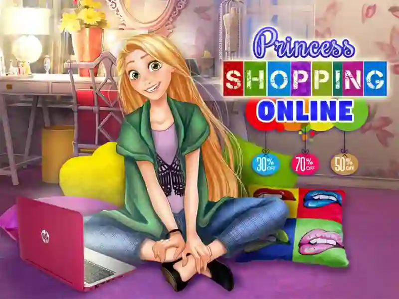 Žaidimas Princesses: online shopping internete