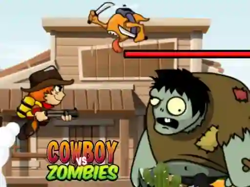 Žaidimas Cowboy vs Zombies internete