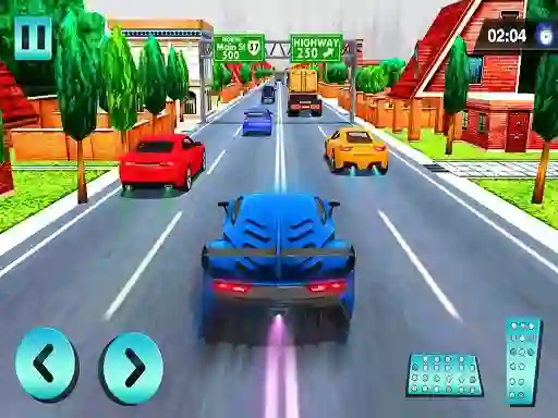 Žaidimas Car Racing in Fast Highway Traffic internete
