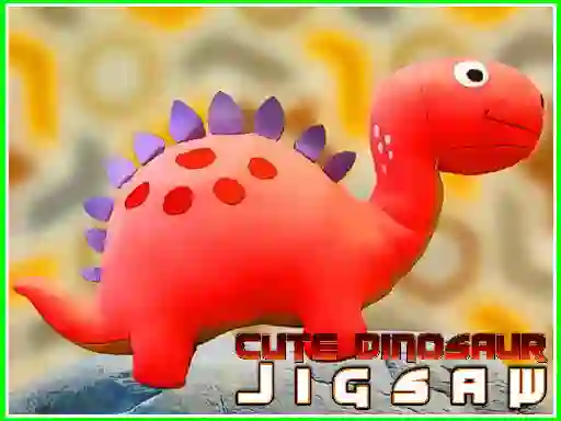 Žaidimas Cute Dinosaur Jigsaw internete