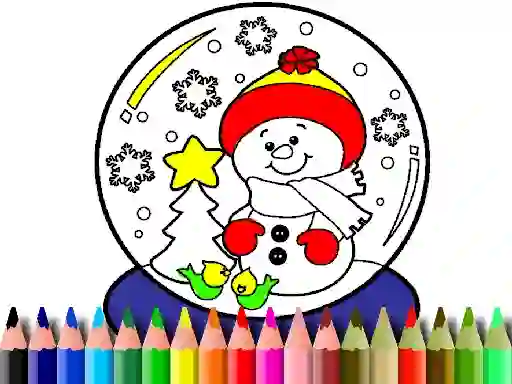 Žaidimas Back To School: Christmas Coloring Book internete