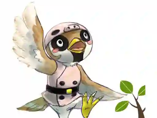 Žaidimas Sparrow Flappy internete
