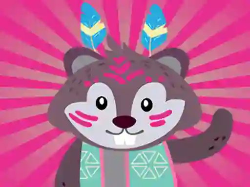 Žaidimas Boho Animals Jigsaw internete