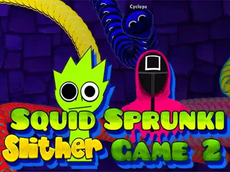 Žaidimas Squid Sprunki Slither Game 2 internete