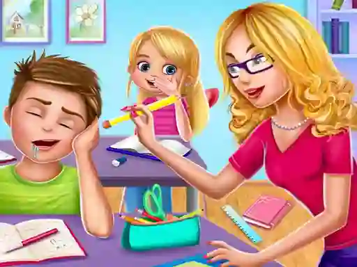 Žaidimas My Teacher Classroom Fun internete