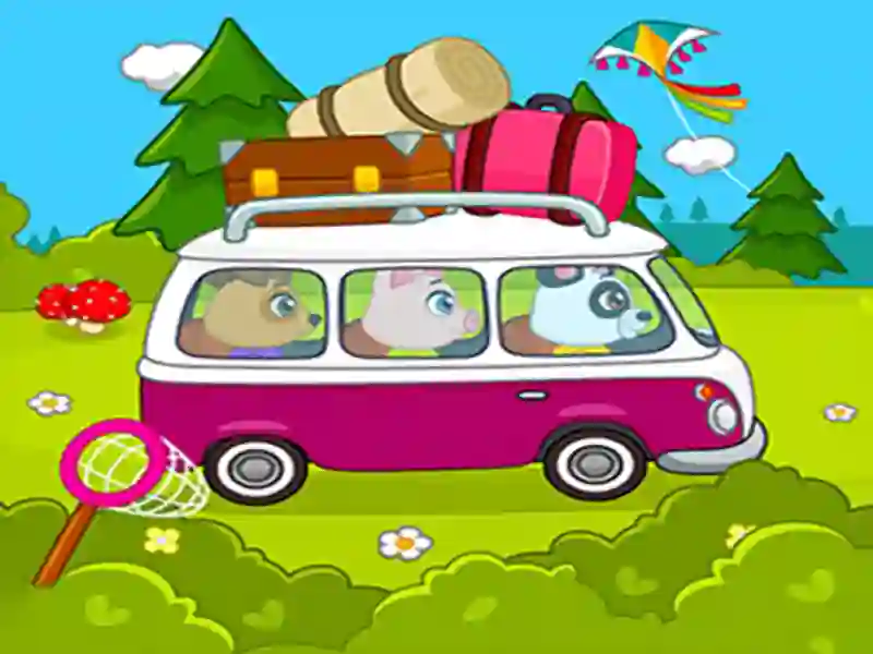 Žaidimas Kids Camping internete