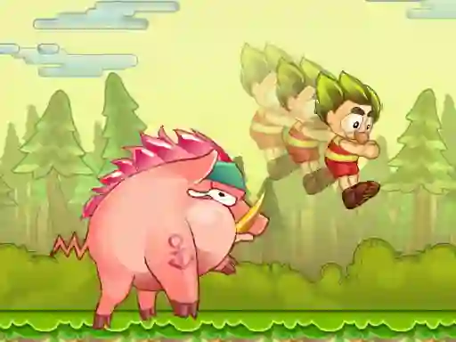 Žaidimas Super Jungle run Adventure? internete