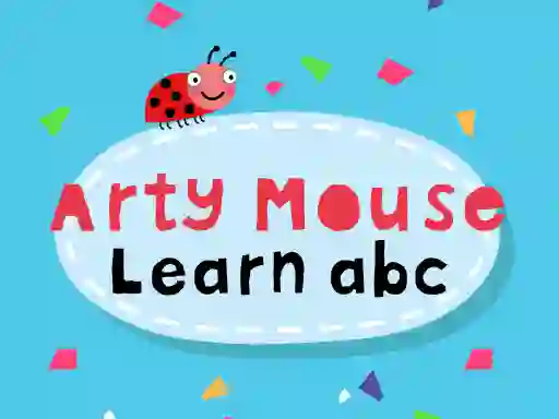 Žaidimas Arty Mouse Learn Abc internete