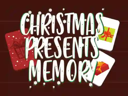 Žaidimas Christmas Presents Memory internete