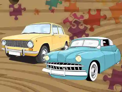 Žaidimas Old Timer Car Jigsaw internete