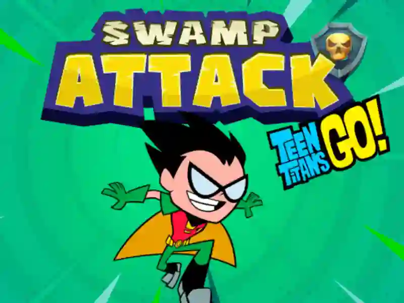 Žaidimas Teen Titans Go ! Swamp Attack internete