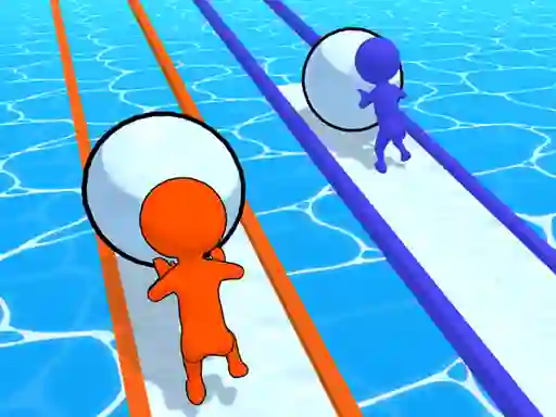 Žaidimas Snowball Racing internete