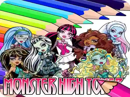 Žaidimas Coloring Book for Monster High internete