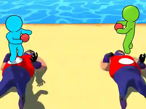 Žaidimas Dodge Ball Jump internete