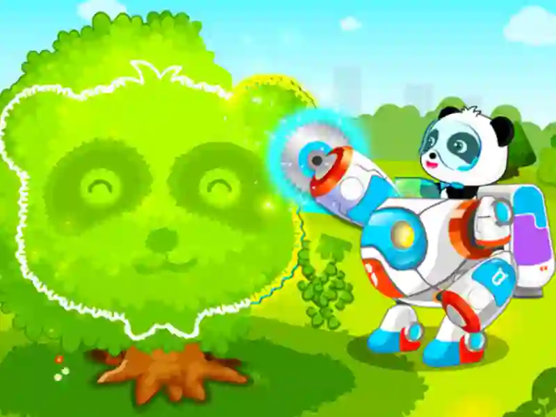 Žaidimas Little Panda Green Guard internete