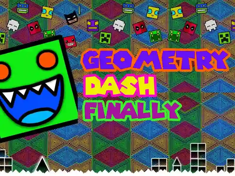 Žaidimas Geometry Dash Finally internete
