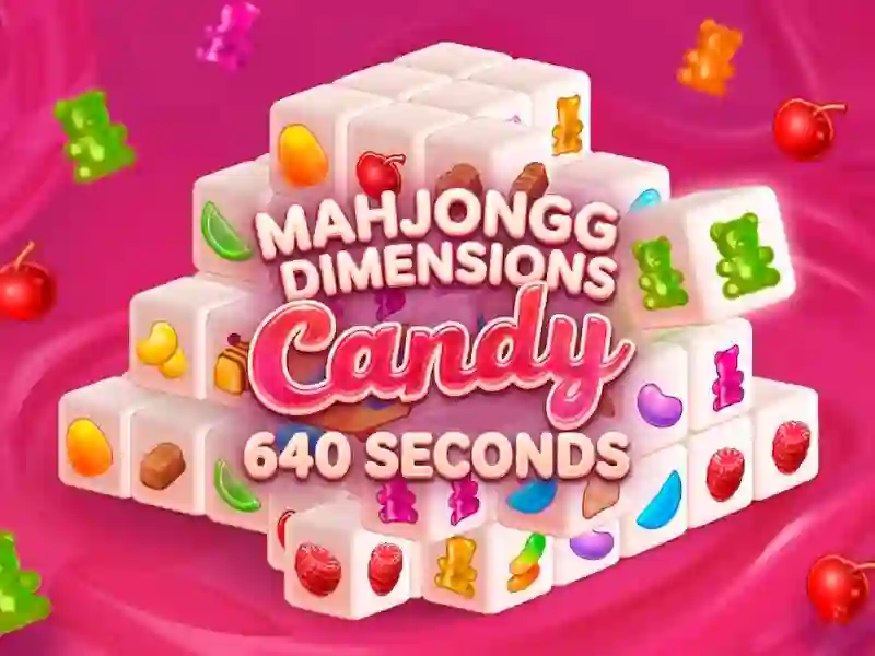 Žaidimas Mahjongg Dimensions Candy 640 seconds internete