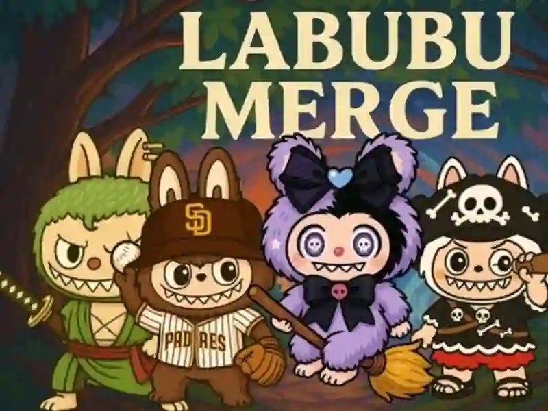 Žaidimas Labubu Merge internete