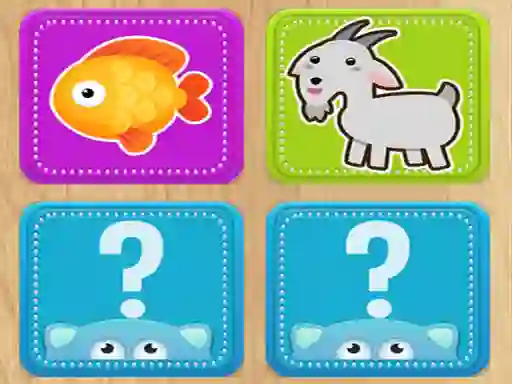 Žaidimas Find Animals Pair internete