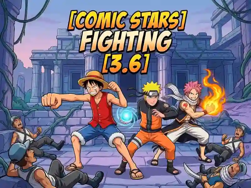 Žaidimas Comic Stars Fighting 3.6 internete