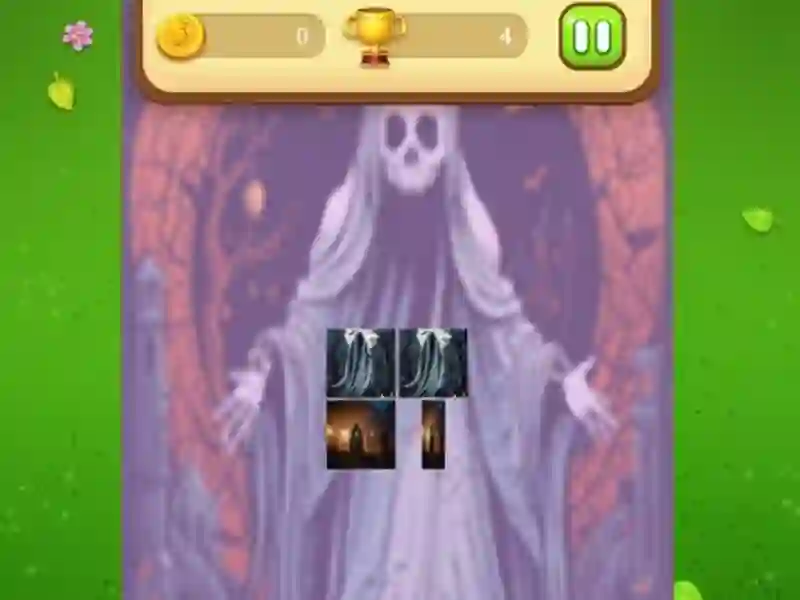 Žaidimas Ghost Memory Match internete